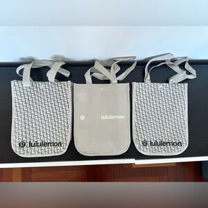New Lululemon Reusable Tote Bags Set